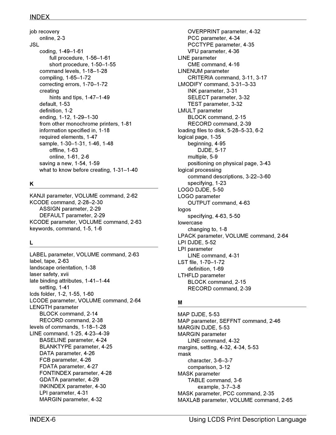 Xerox FreeFlow manual Jsl 