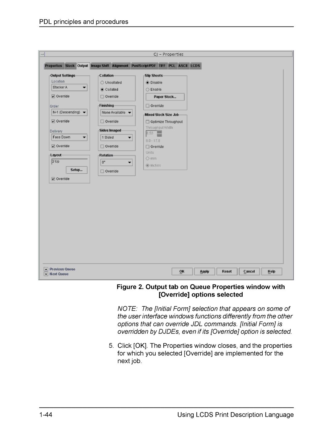 Xerox FreeFlow manual PDL principles and procedures 