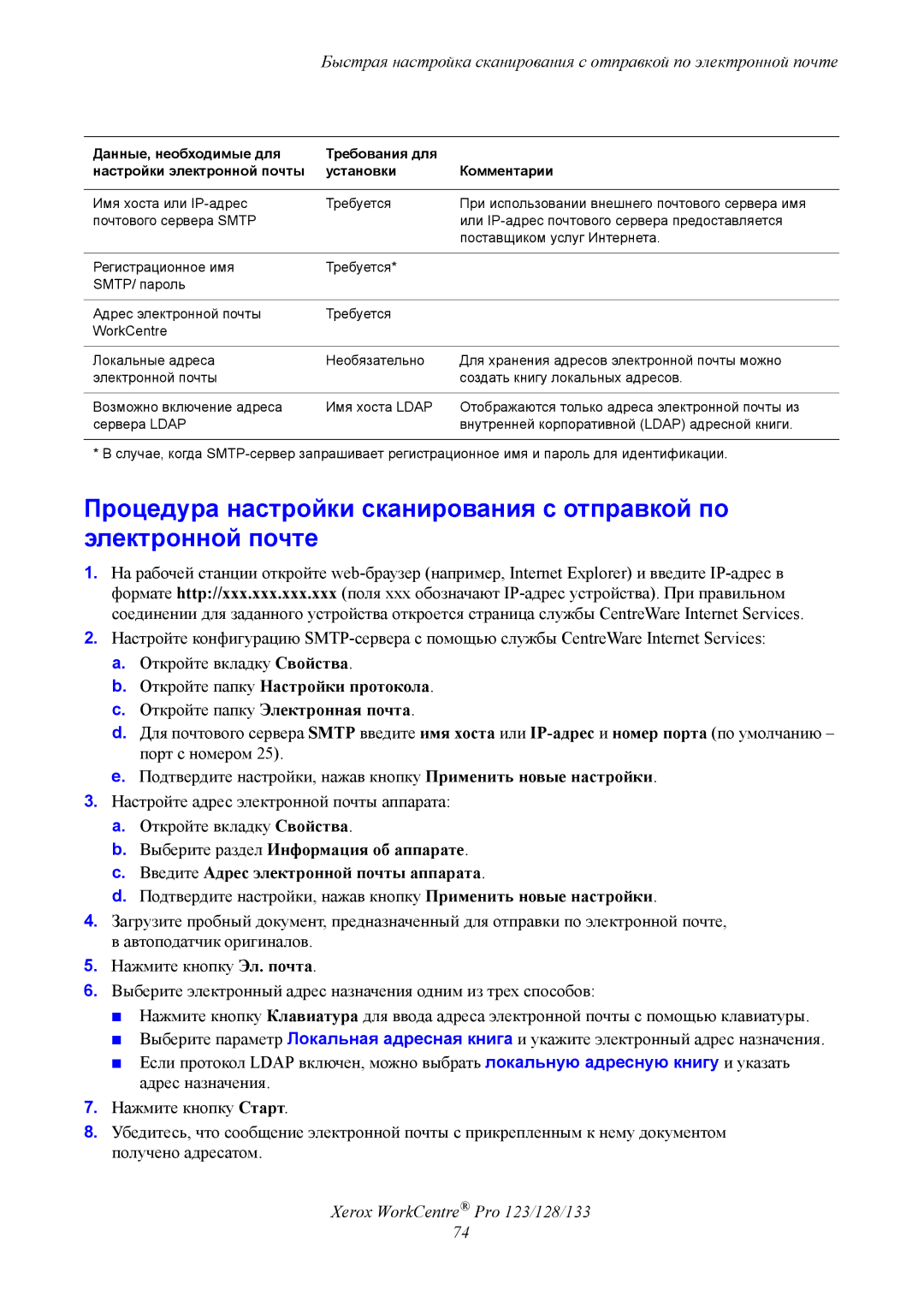 Xerox G0561 manual Xerox WorkCentre Pro 123/128/133 