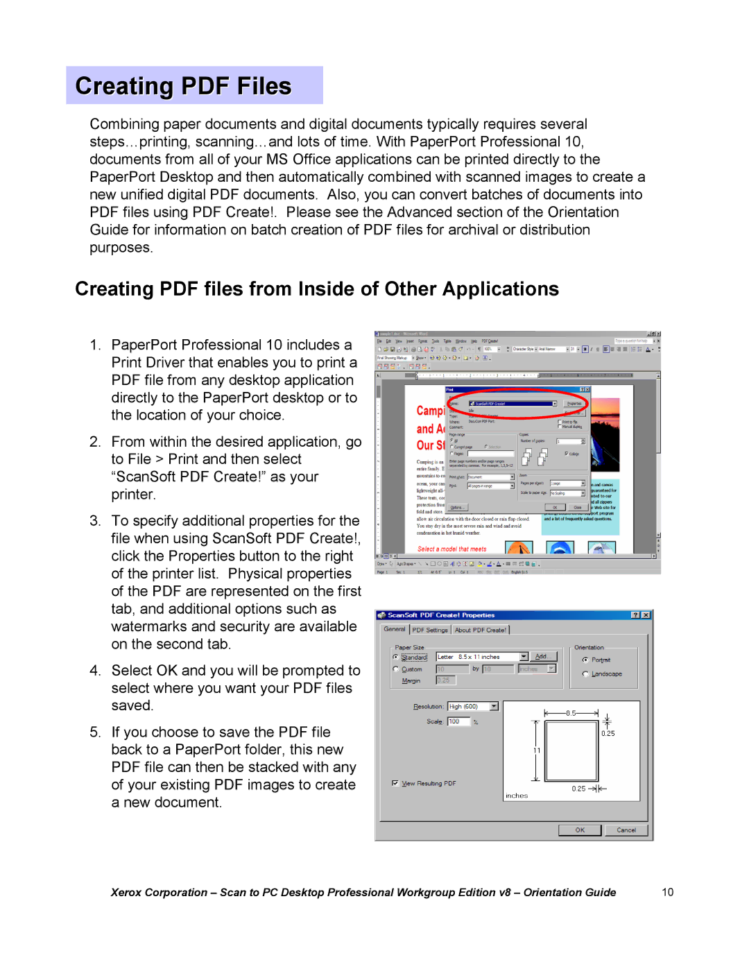 Xerox G8144Z manual 