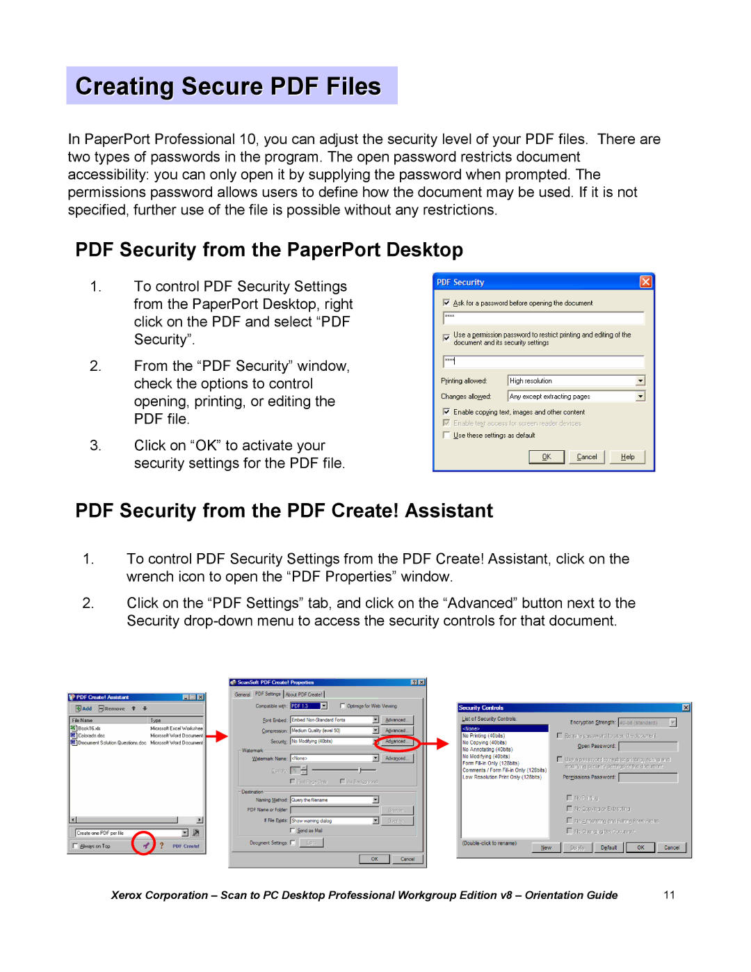 Xerox G8144Z manual 