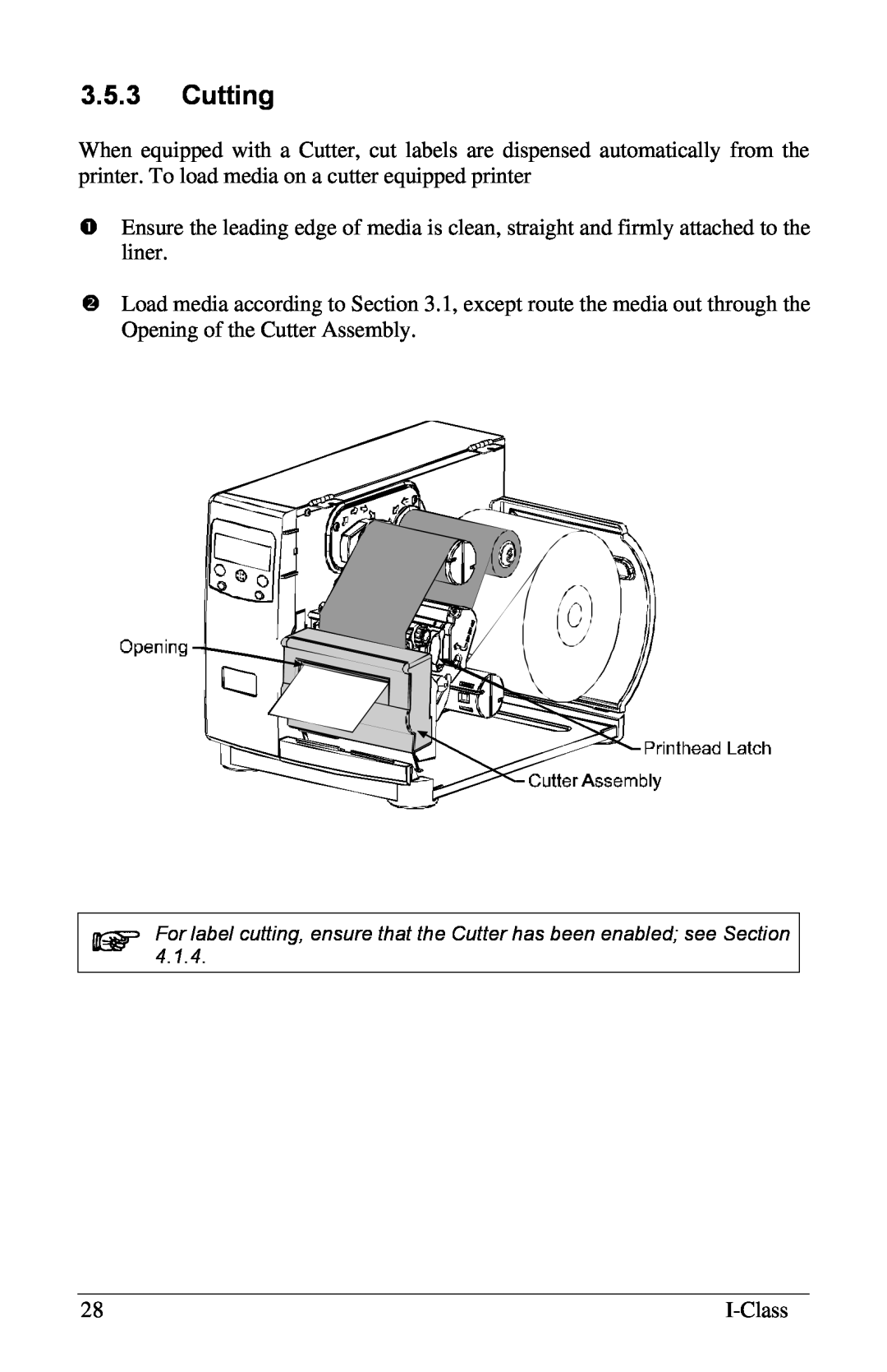 Xerox I Class manual 3.5.3Cutting 