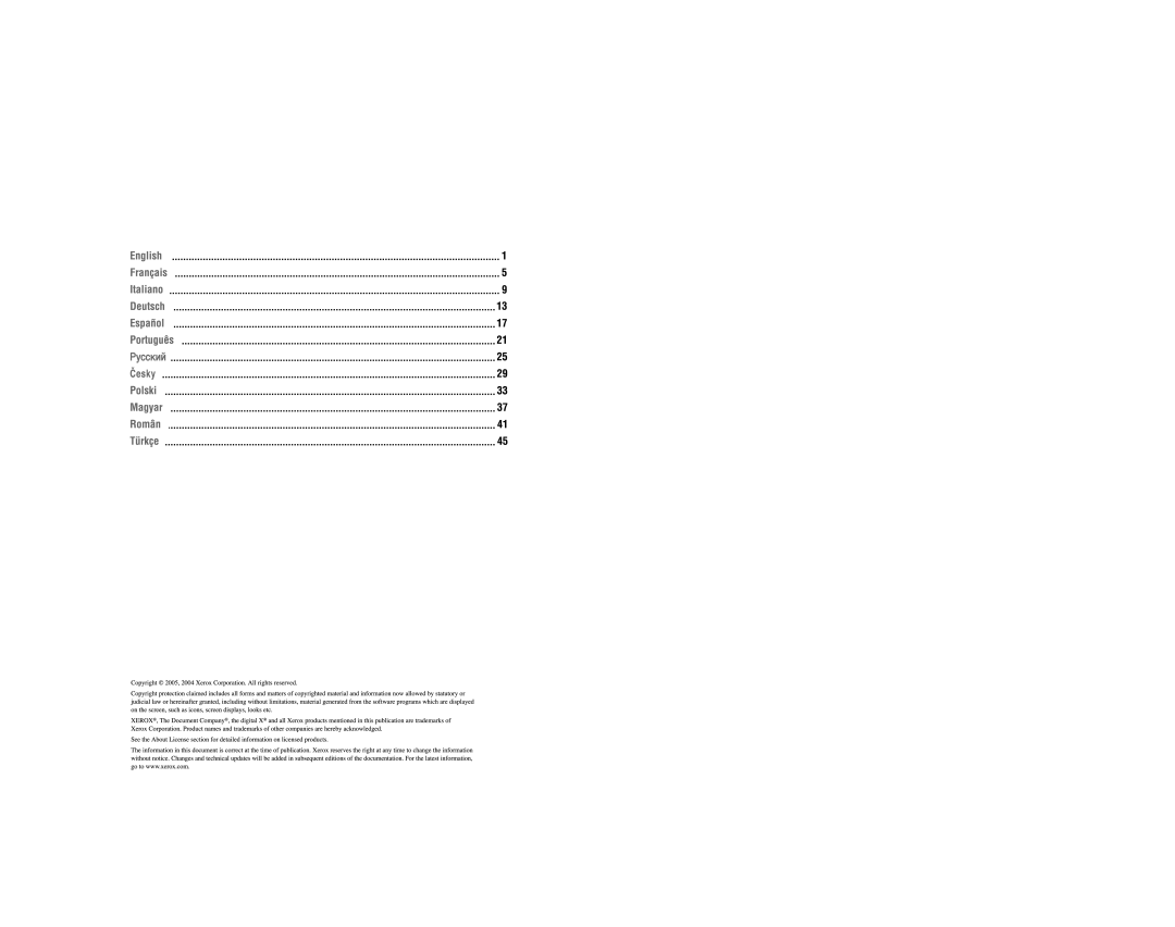 Xerox 133, M123, M128 manual 