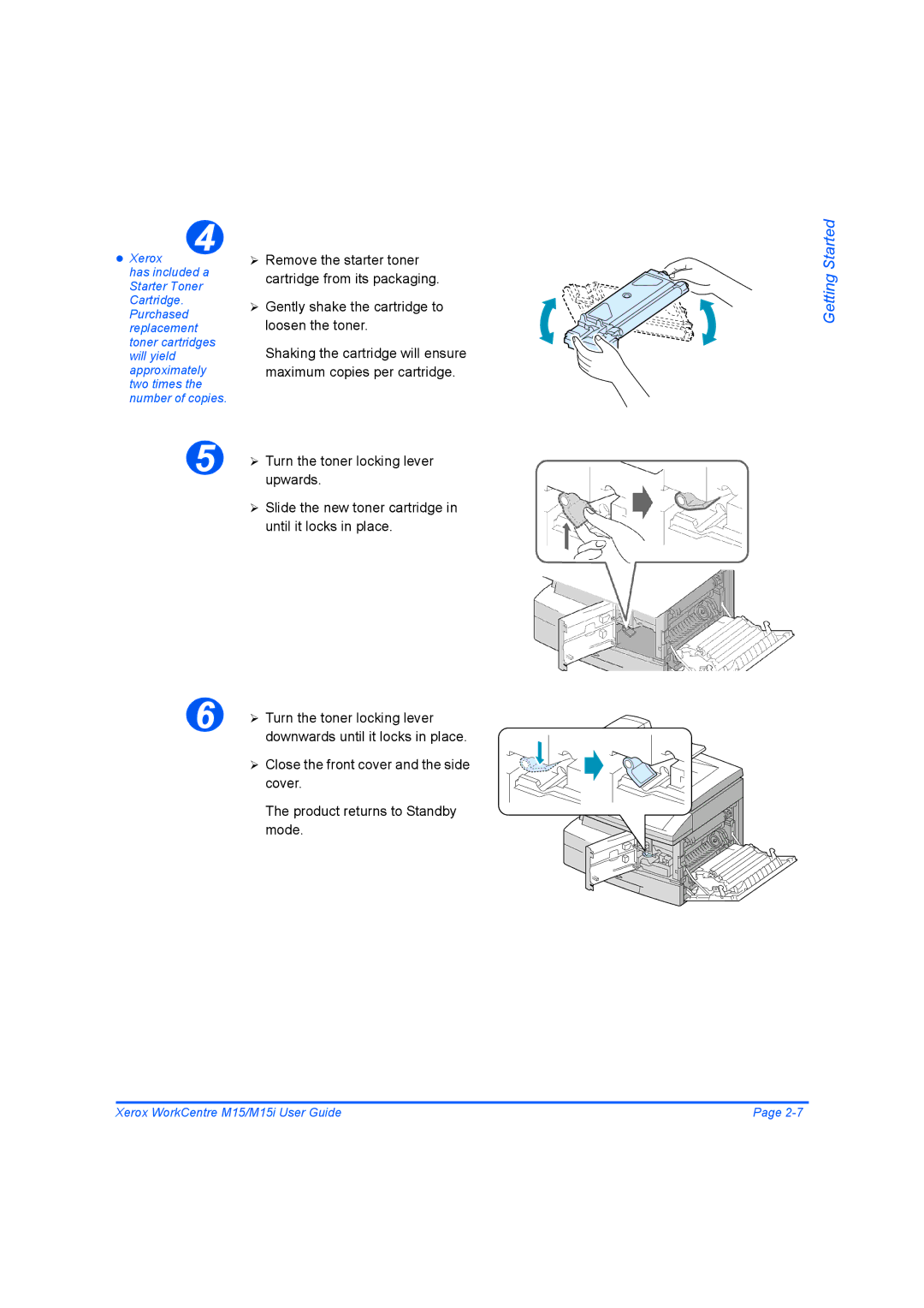 Xerox M15 manual Xerox 