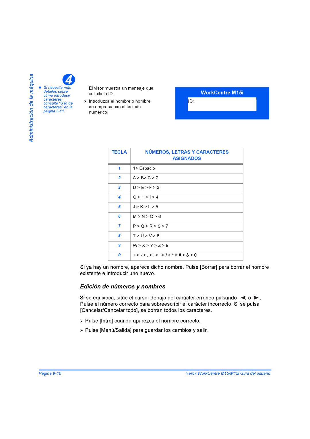 Xerox M15I manual El visor muestra un mensaje que 