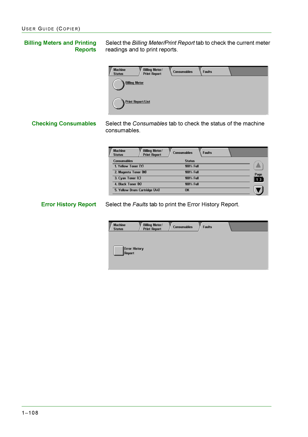 Xerox M24 manual 108 