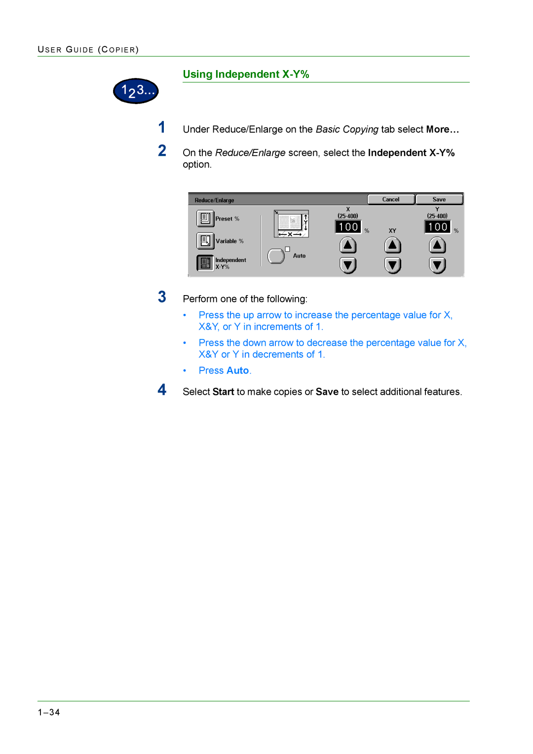 Xerox M24 manual Us E R Gu I D E Co P I E R 