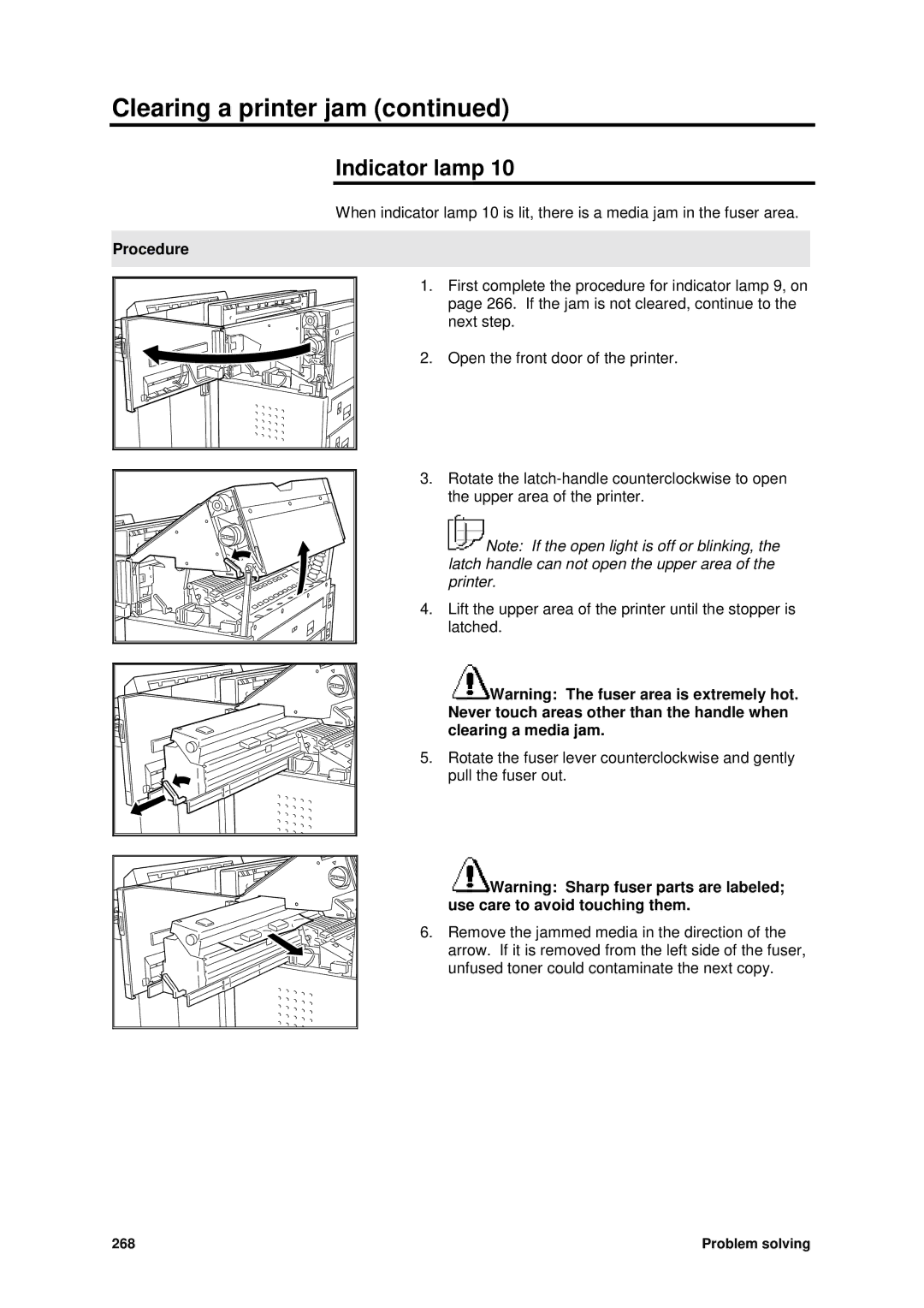 Xerox MAX 200 manual 268 