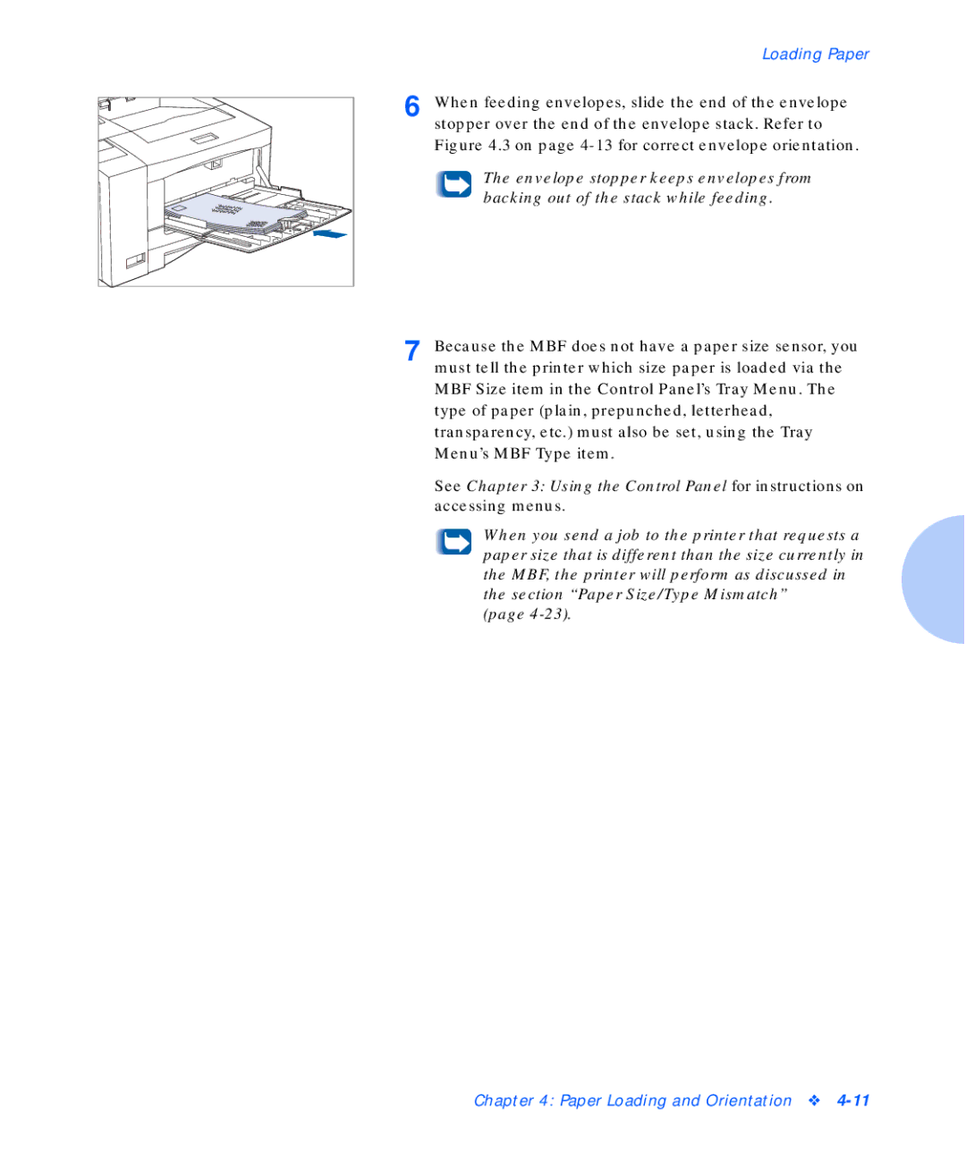 Xerox N17b manual Loading Paper 