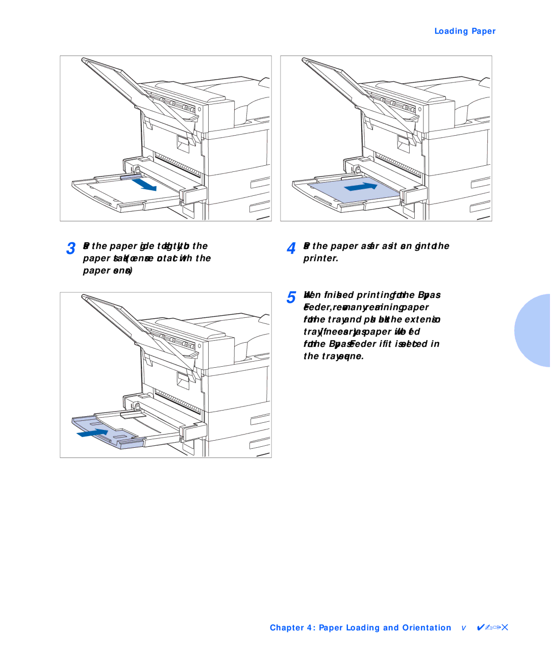 Xerox N40, N24, N32 manual Loading Paper 