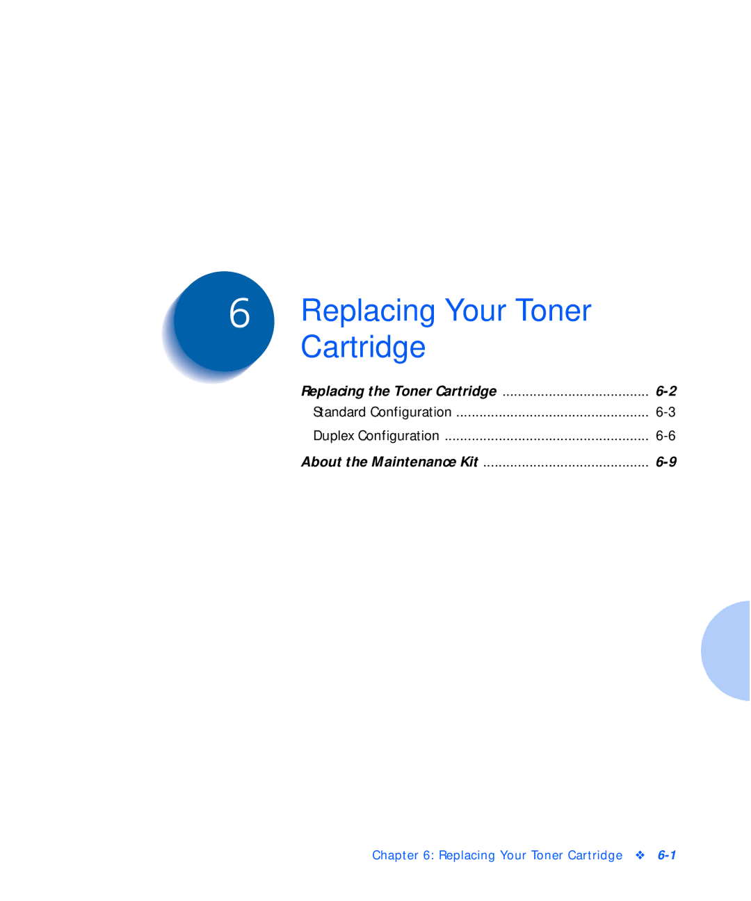 Xerox N32, N24, N40 manual Replacing Your Toner Cartridge 