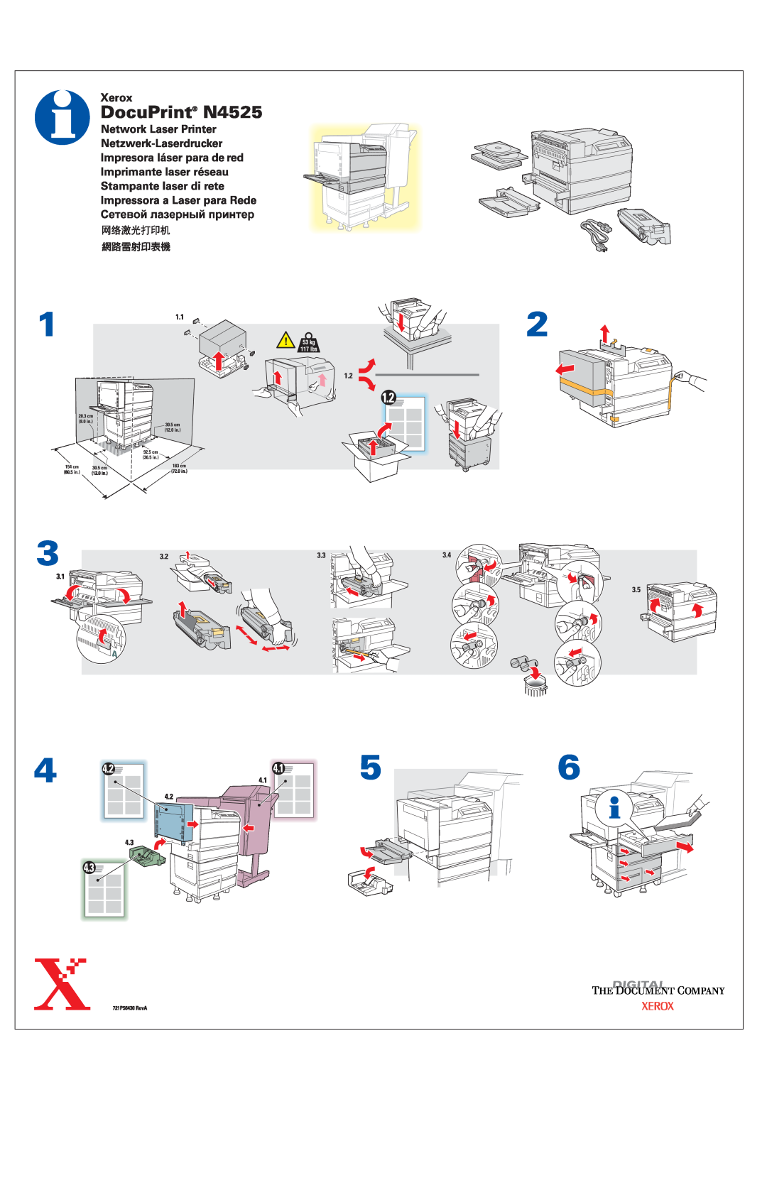 Xerox manual DOCUPRINT N4525, Advanced Features And Troubleshooting Manual, Xerox, Network Laser Printer 