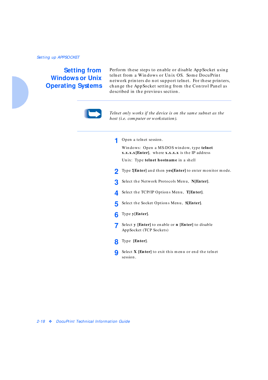 Xerox Network Laser Printers manual SEnter, Type Enter 