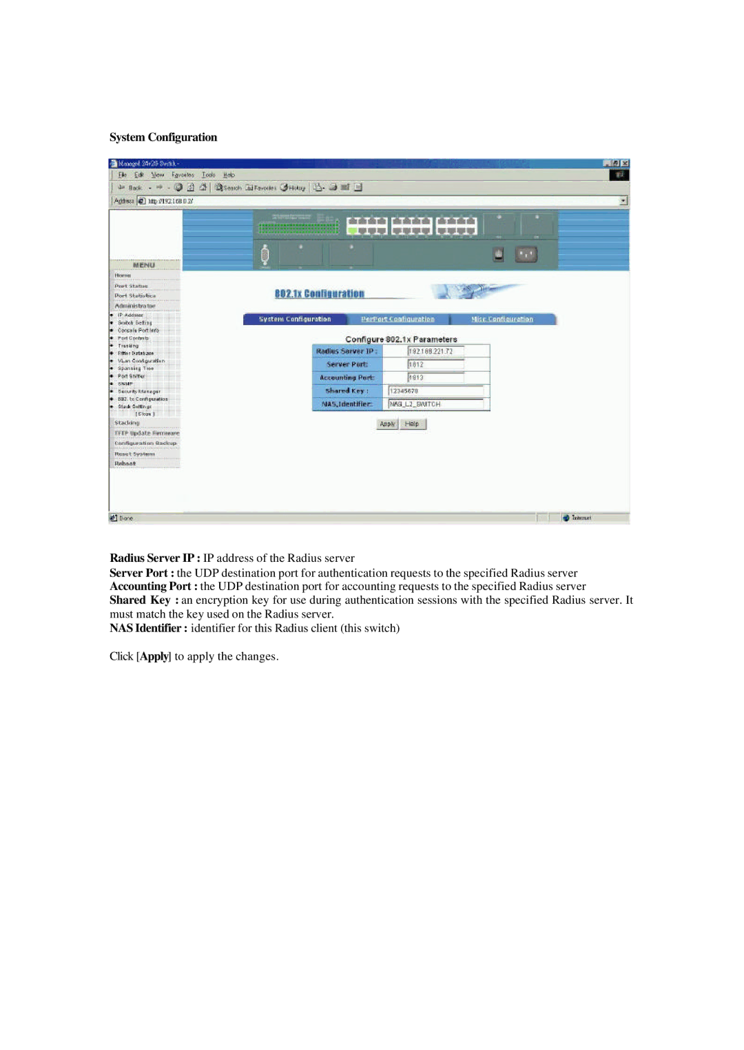 Xerox NS-2260 operation manual System Configuration 