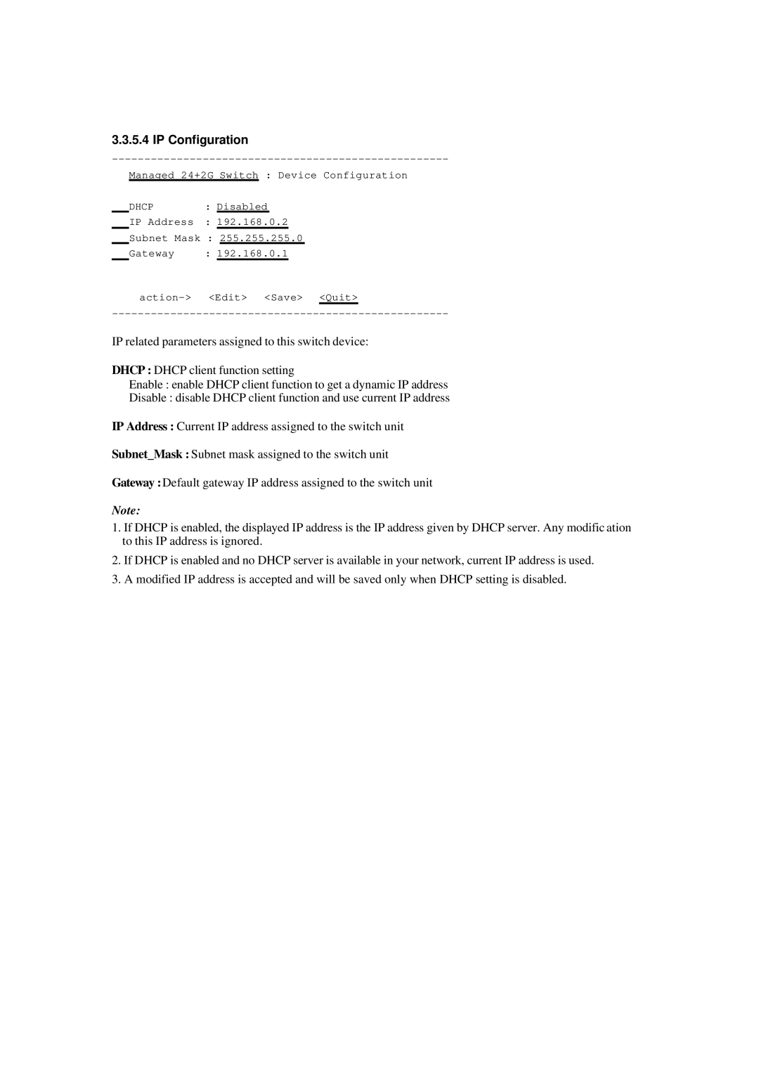 Xerox NS-2260 operation manual IP Configuration 