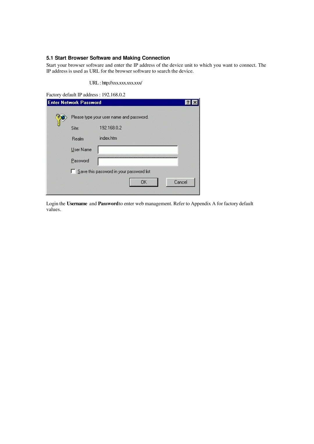 Xerox NS-2260 operation manual Start Browser Software and Making Connection 