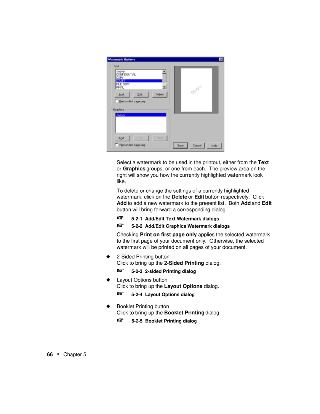 Xerox P12 manual 3 2-sided Printing dialog 