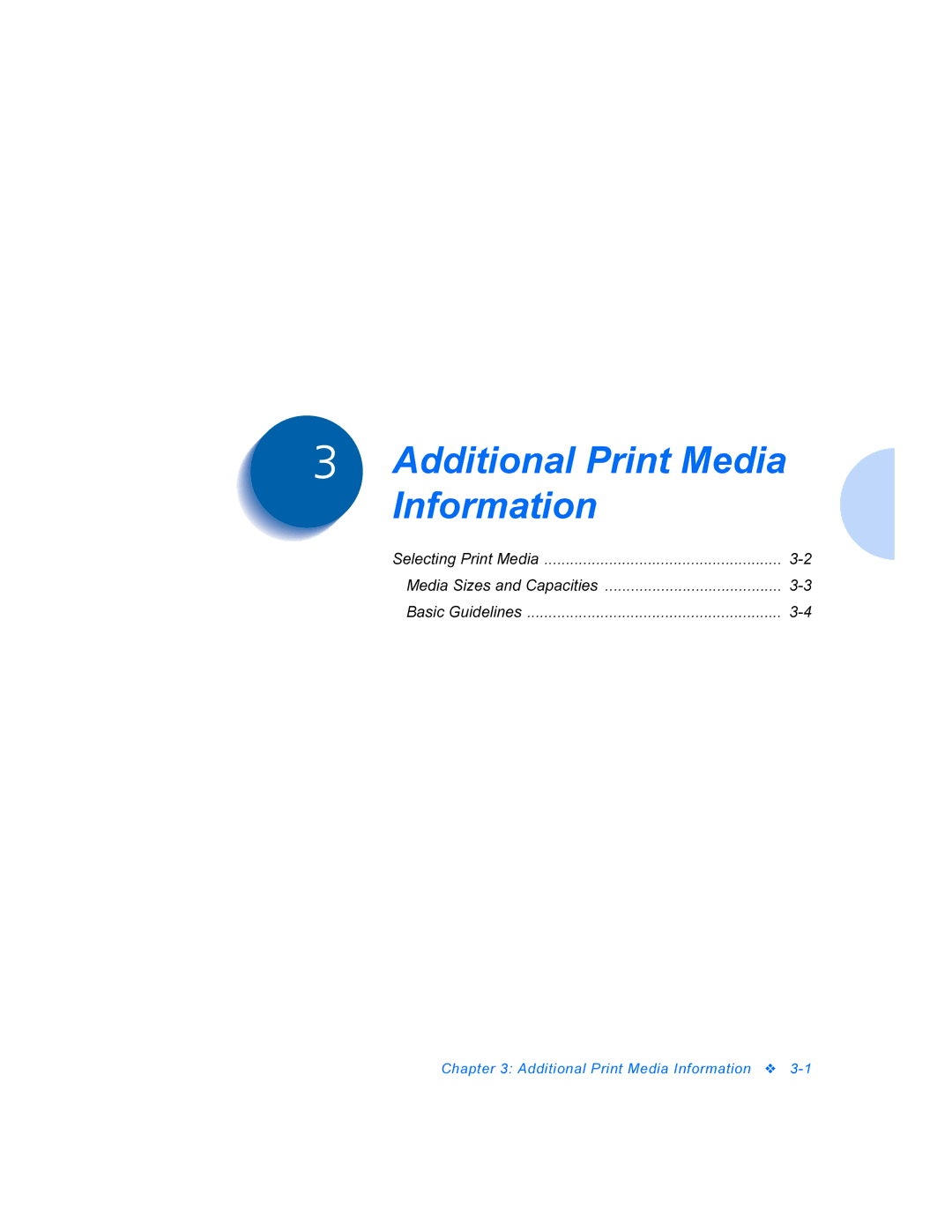 Xerox P1202 manual Additional Print Media Information 