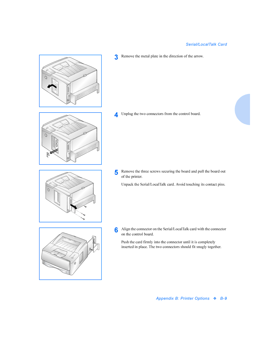 Xerox P1202 manual Open 