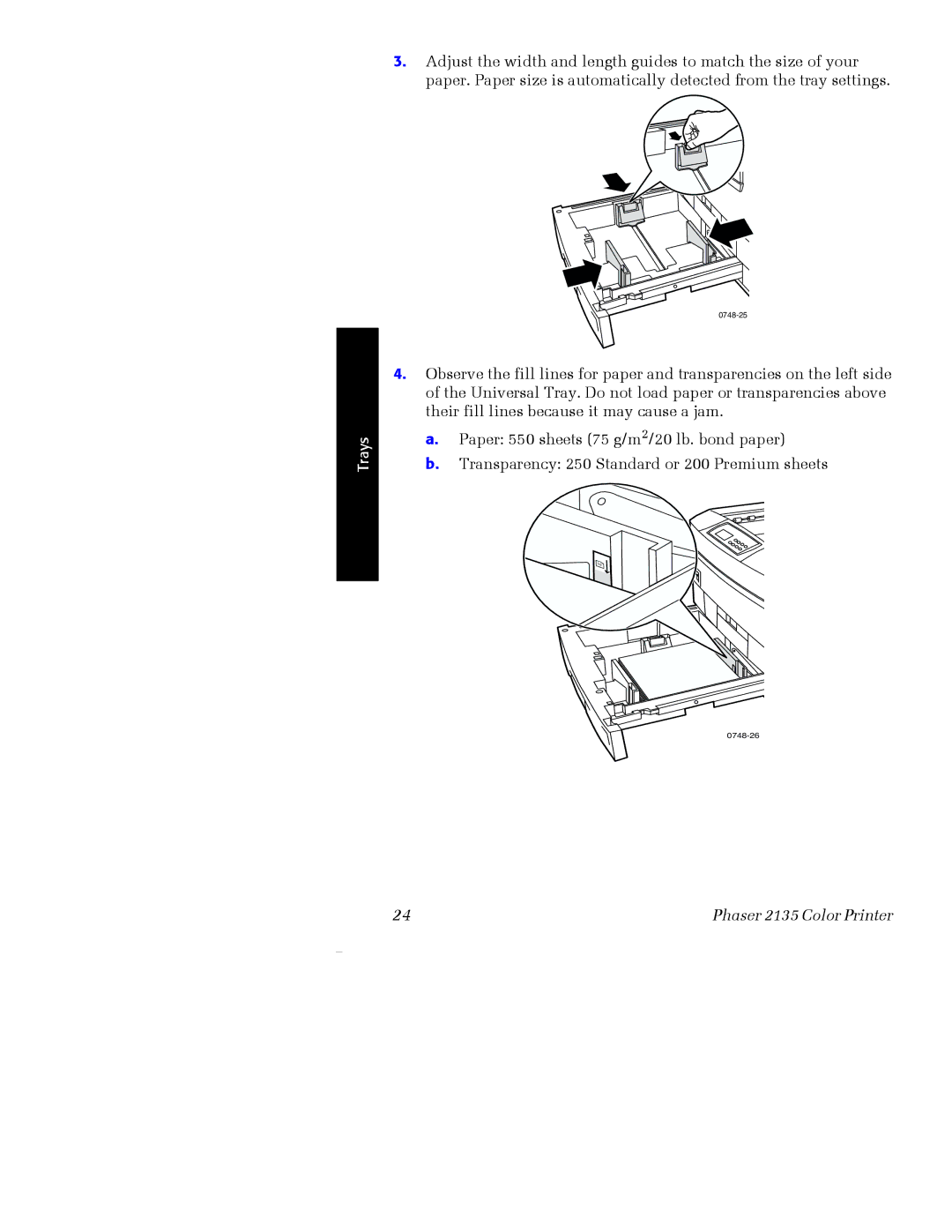 Xerox Phaser 2135 manual 0748-25 