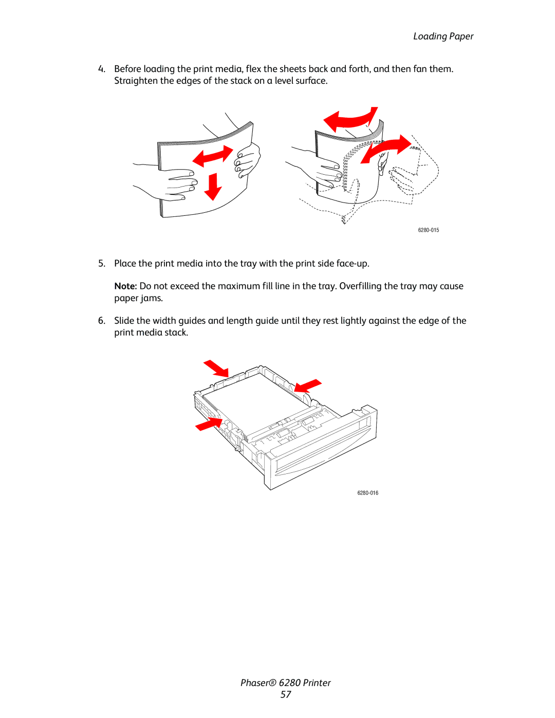 Xerox Phaser 6280 manual 6280-015 