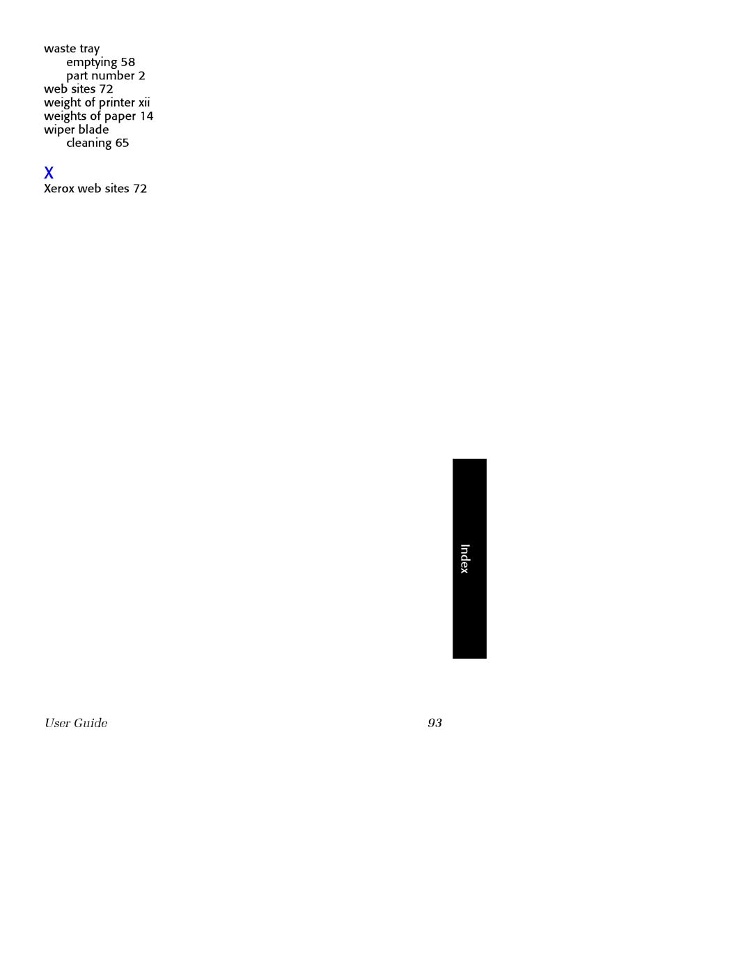 Xerox Phaser 860 manual User Guide 