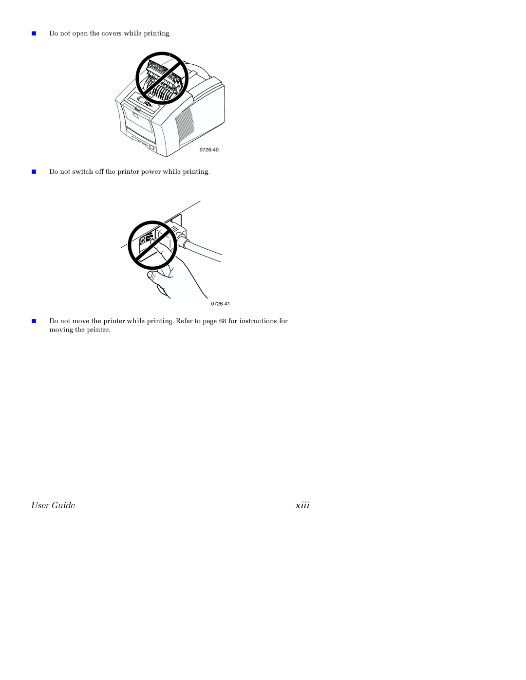 Xerox Phaser 860 manual Xiii 