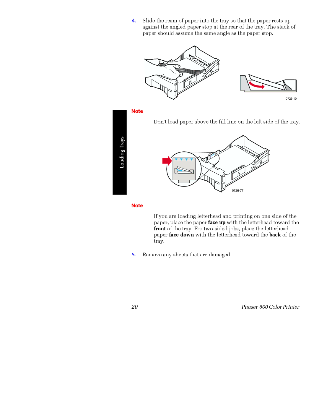 Xerox Phaser 860 manual 0726-10 