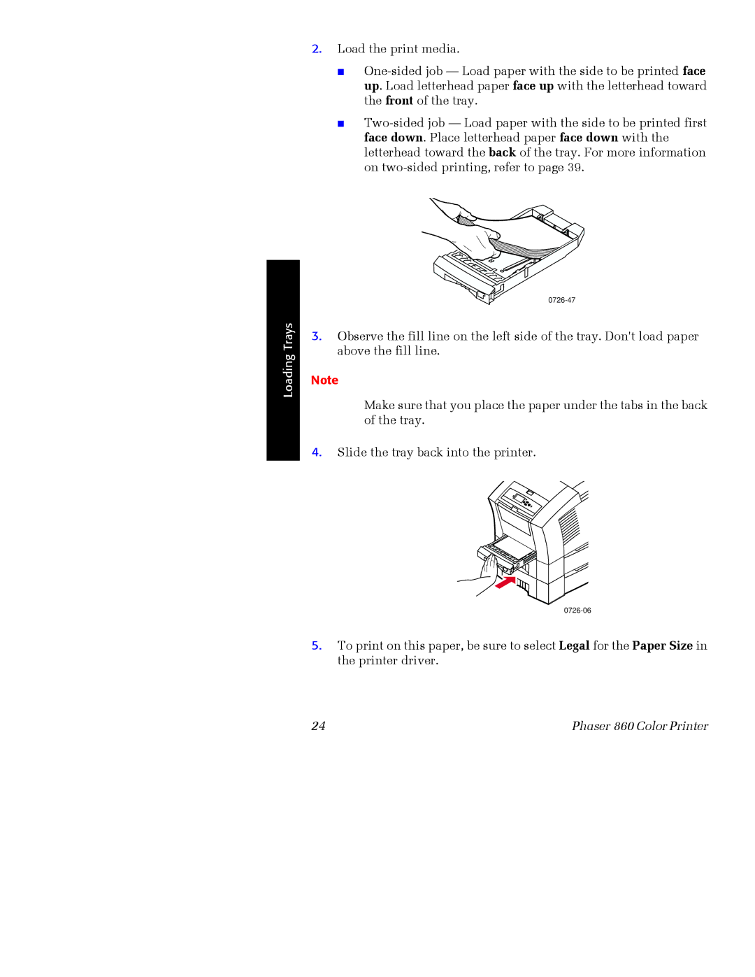 Xerox Phaser 860 manual 0726-47 