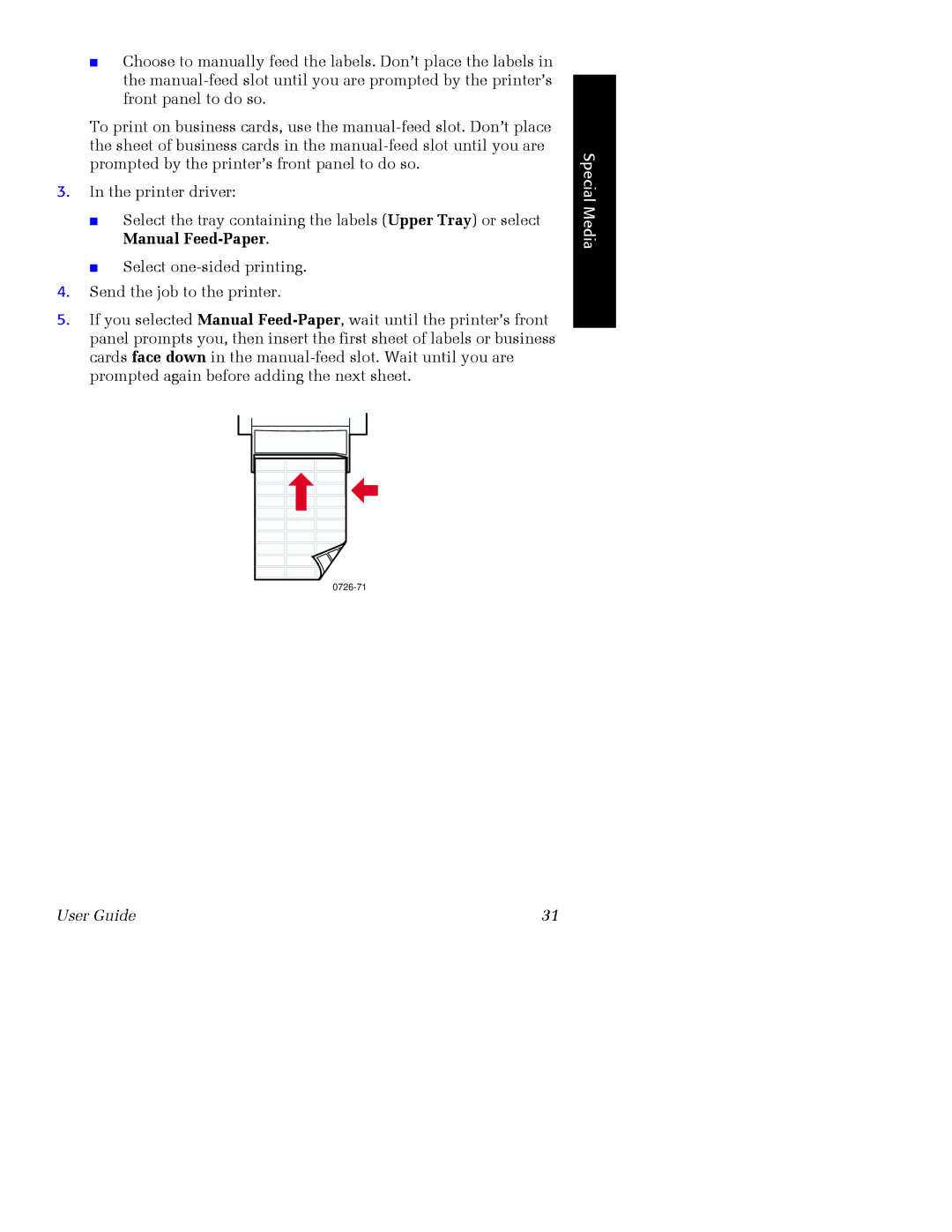 Xerox Phaser 860 manual 0726-71 