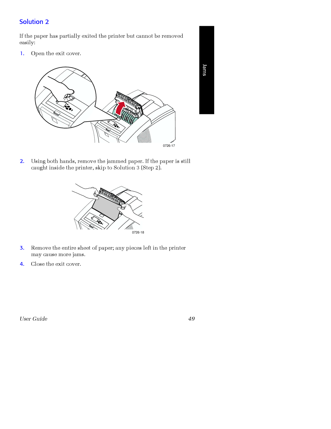 Xerox Phaser 860 manual 0726-17 