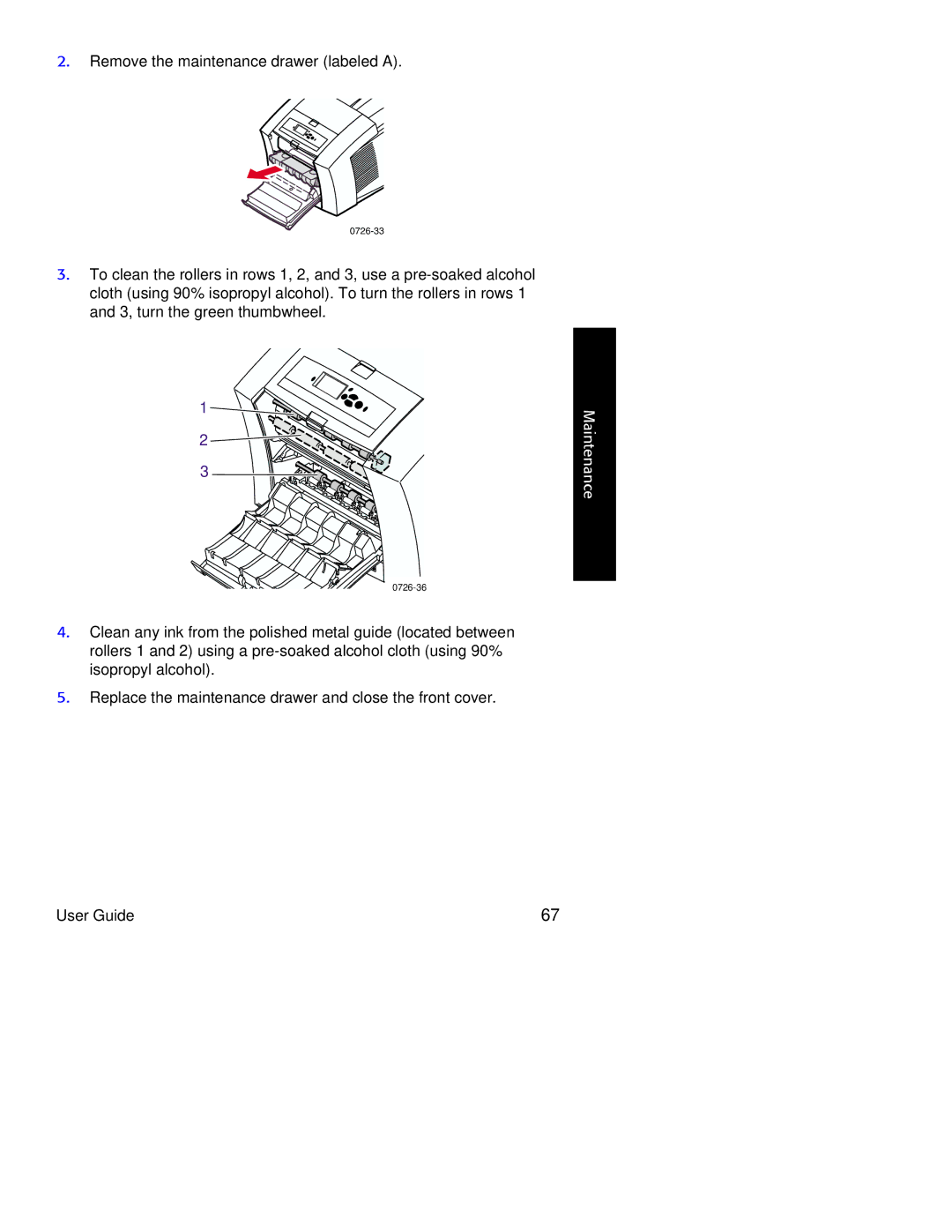 Xerox Phaser 860 manual 0726-36 