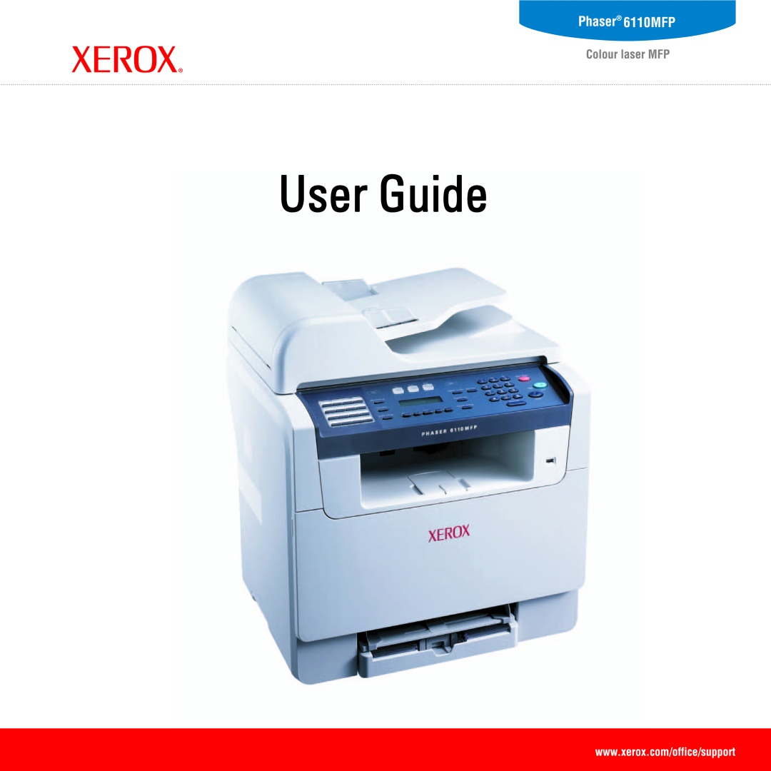 Xerox Printer fwww manual User Guide 