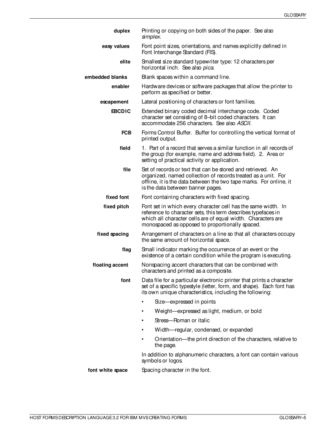 Xerox Printer manual GLOSSARY±5 