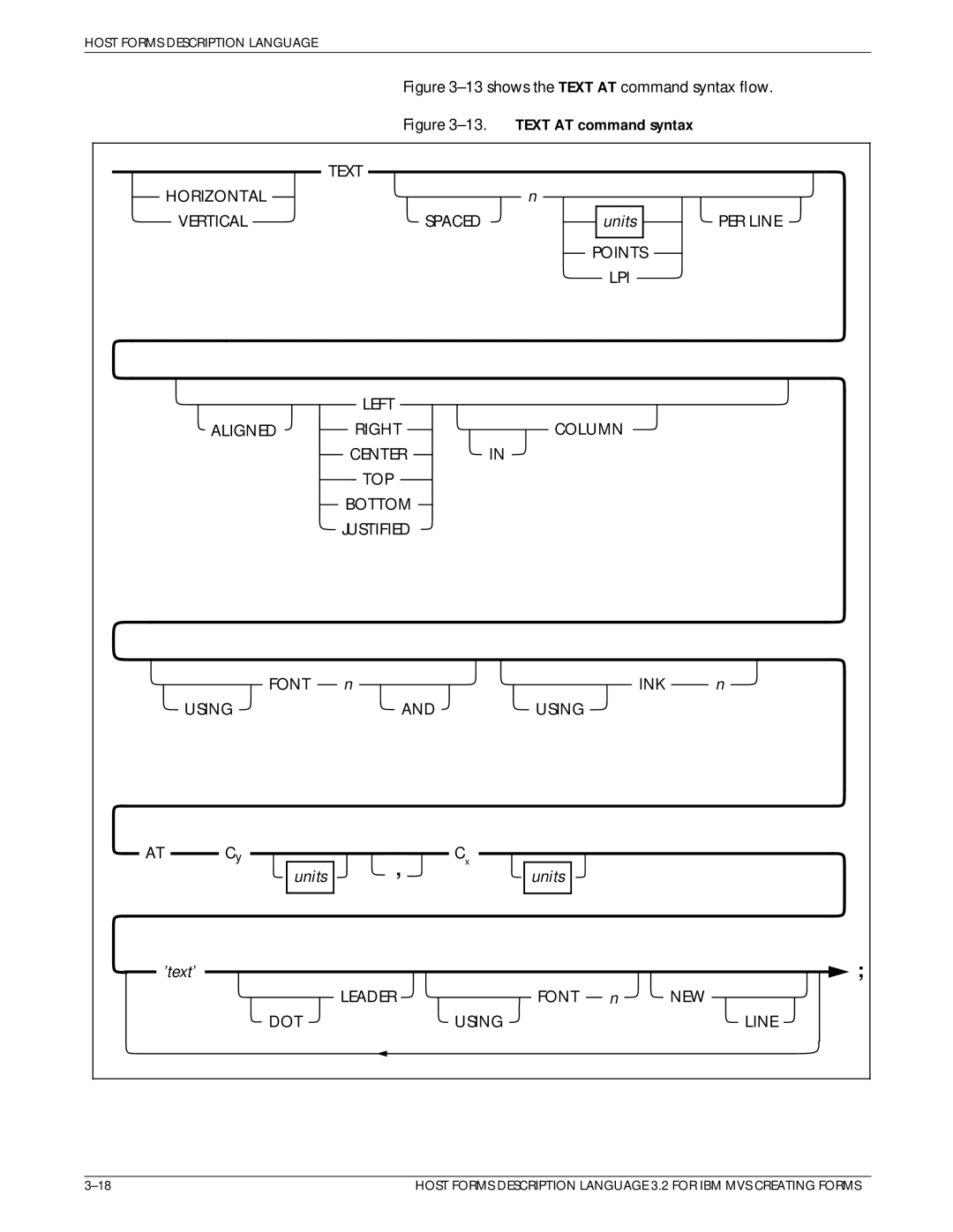 Xerox Printer manual Text Horizontal Vertical Spaced, PER Line, Points, Aligned Right Column, TOP Bottom, Font INK Using 