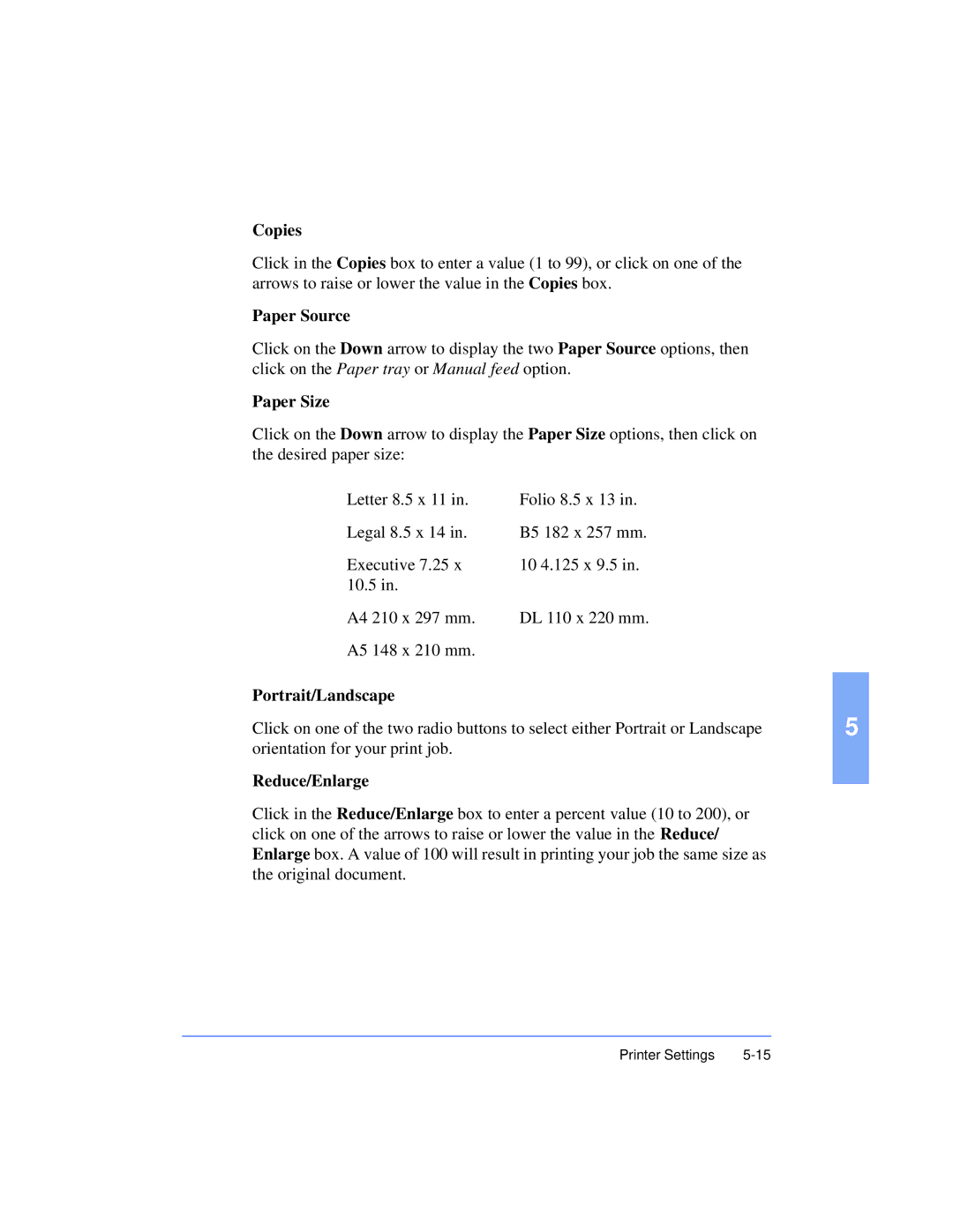 Xerox Pro 385 user manual Copies 