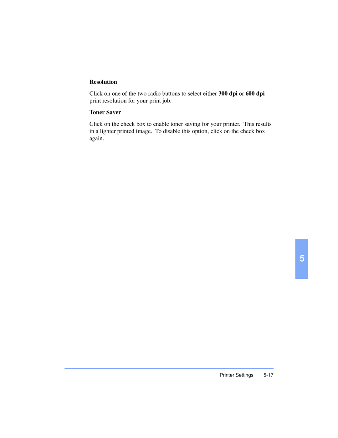 Xerox Pro 385 user manual Resolution 