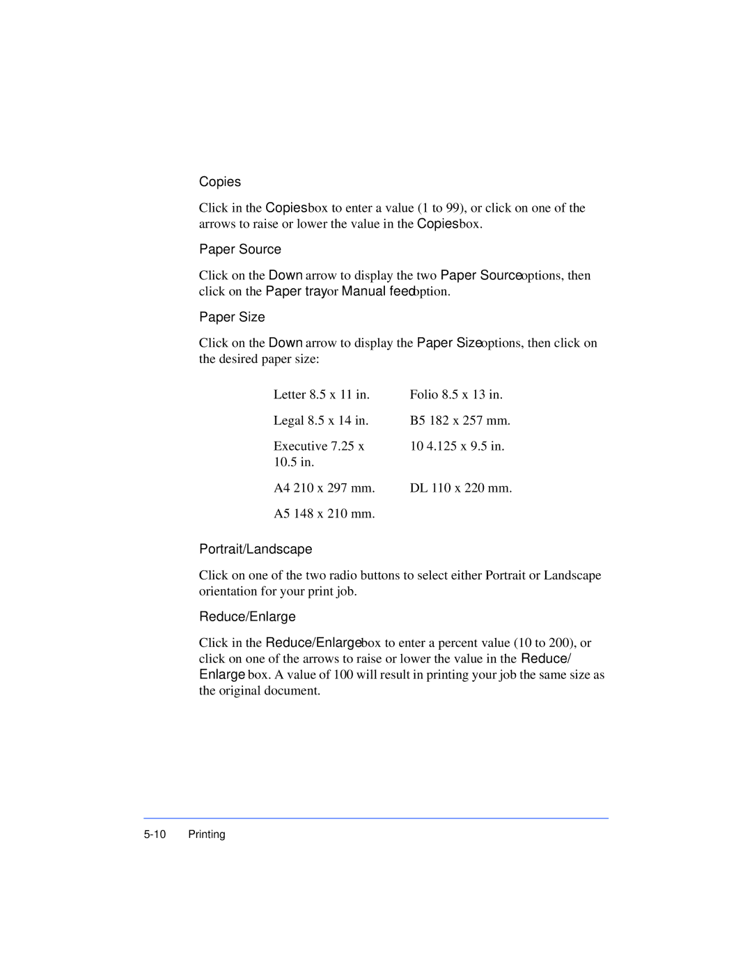 Xerox Pro 385 user manual Copies 