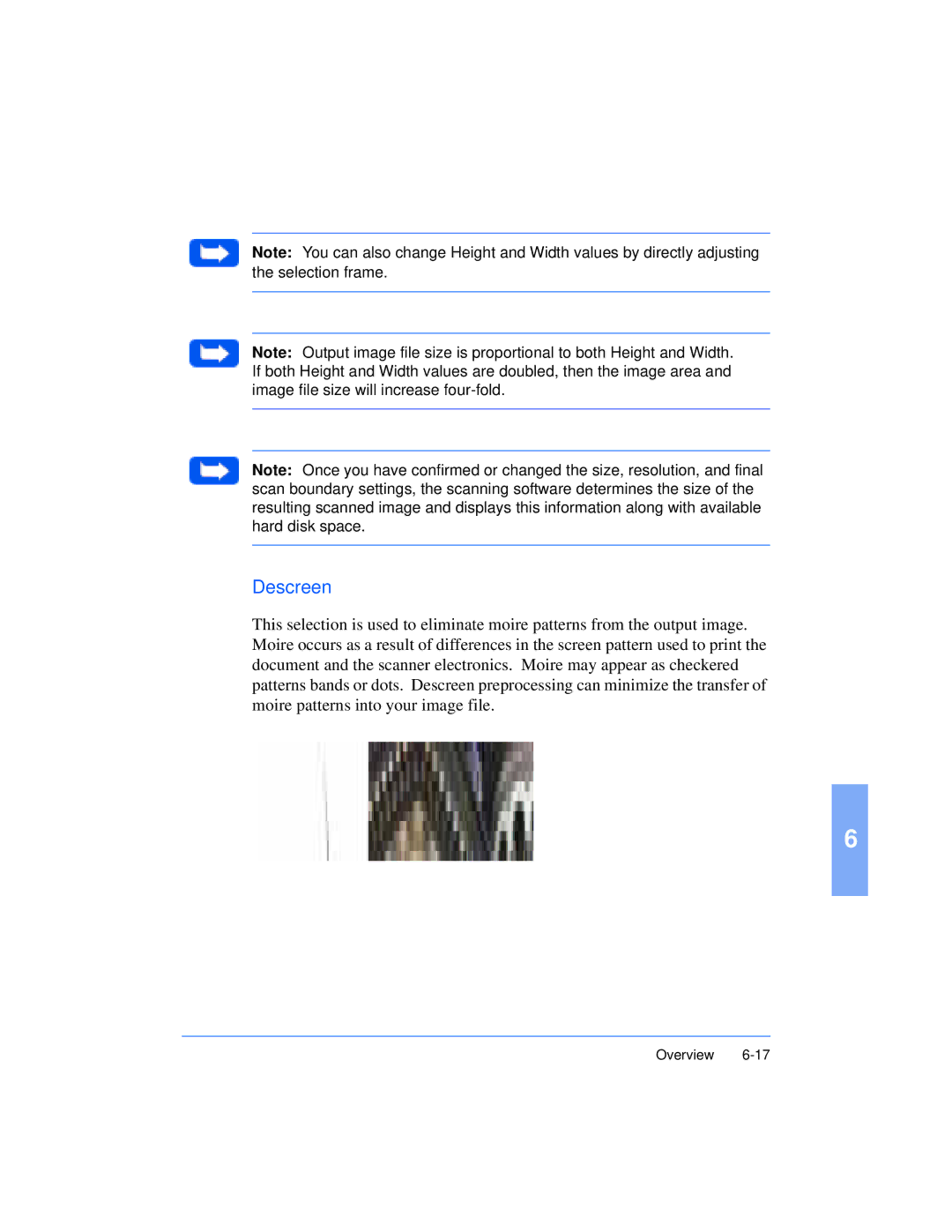 Xerox Pro 385 user manual Descreen 