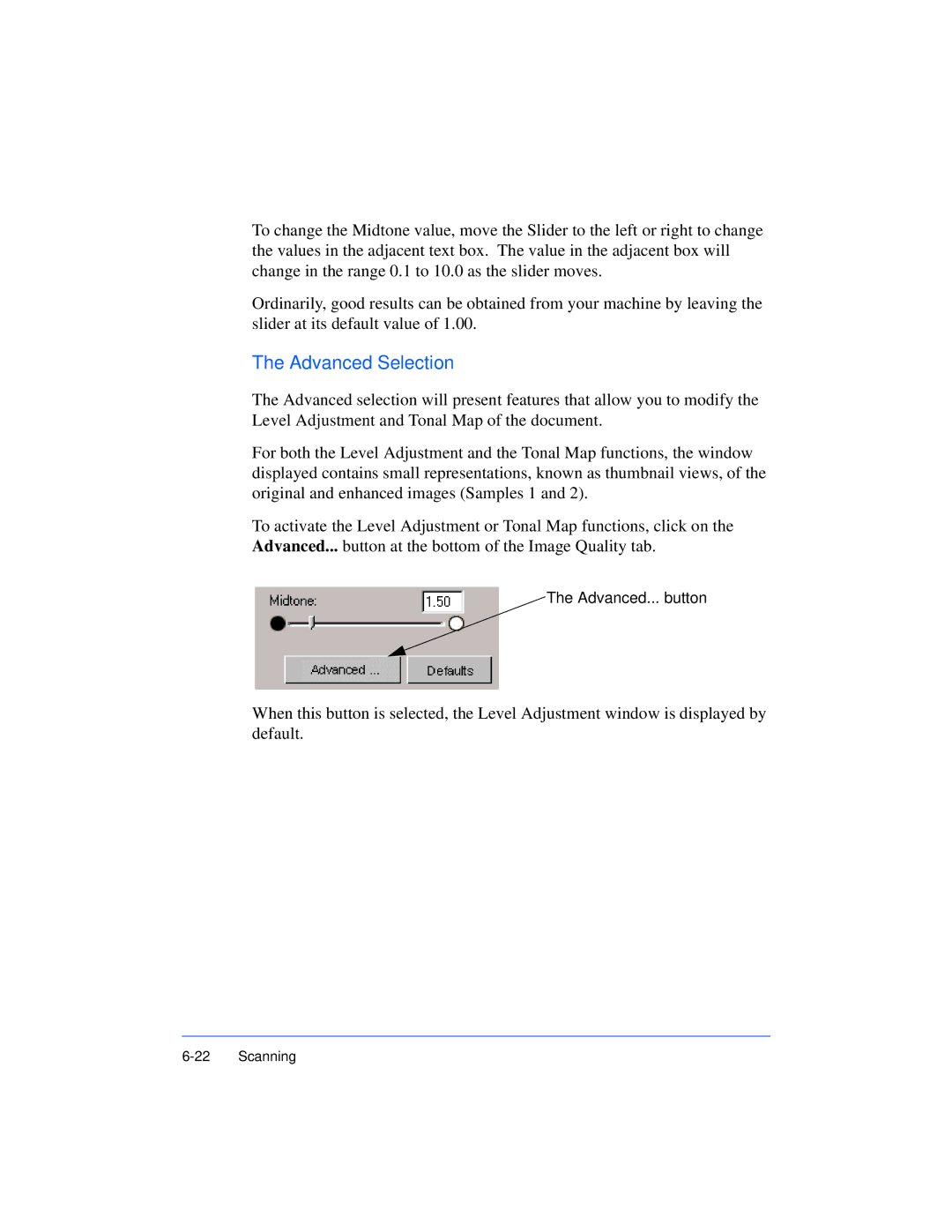 Xerox Pro 385 user manual Advanced Selection 