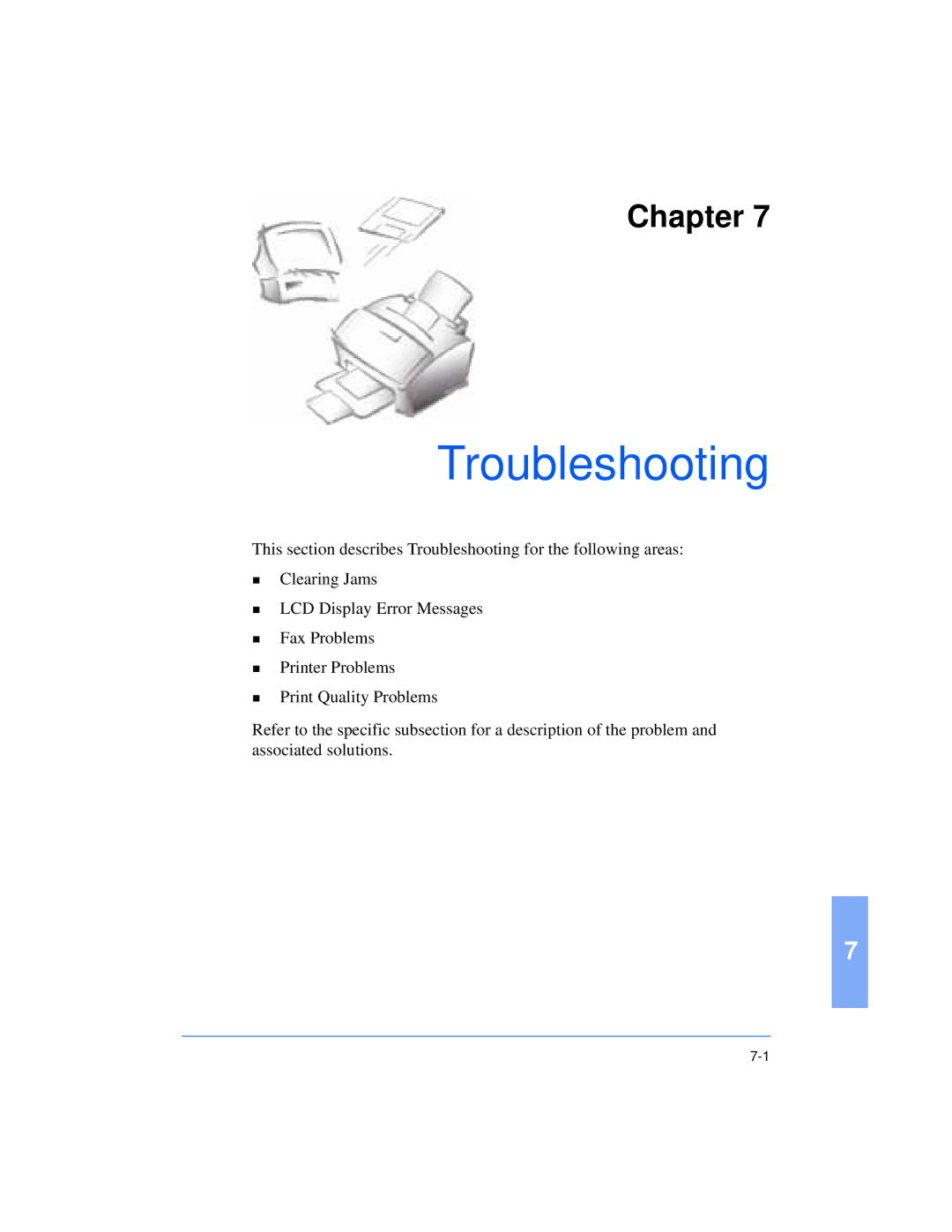 Xerox Pro 385 user manual Troubleshooting 