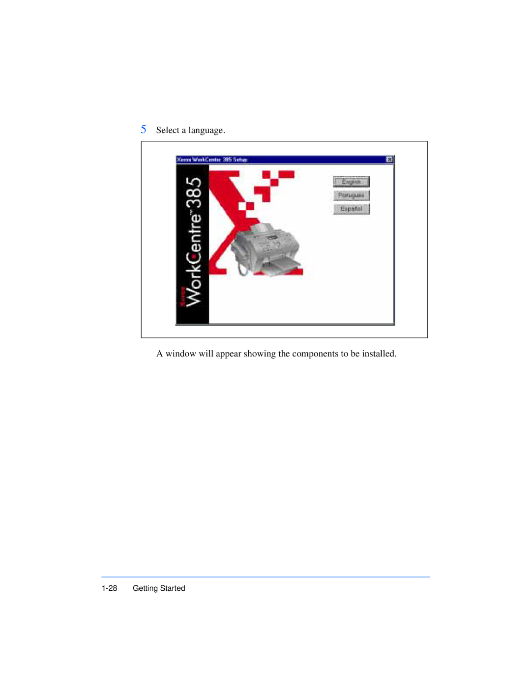 Xerox Pro 385 user manual Getting Started 