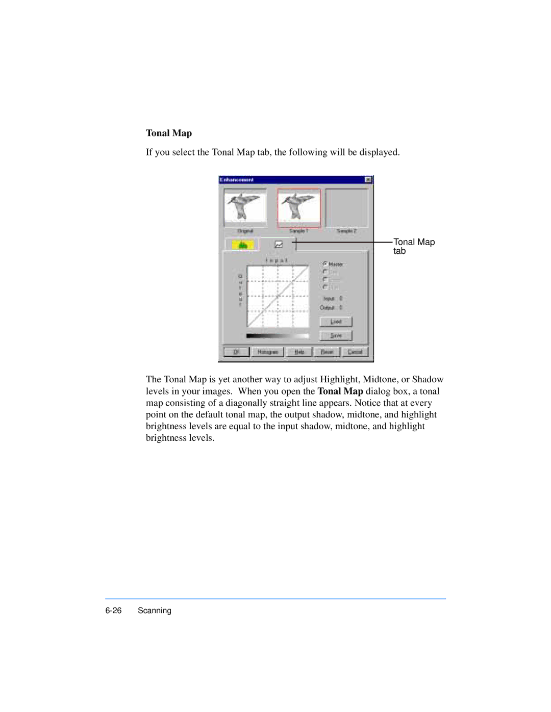 Xerox Pro 385 user manual Tonal Map 