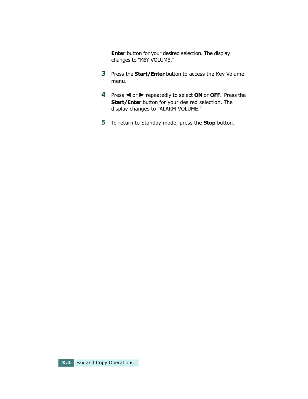 Xerox Pro 580 manual Fax and Copy Operations 