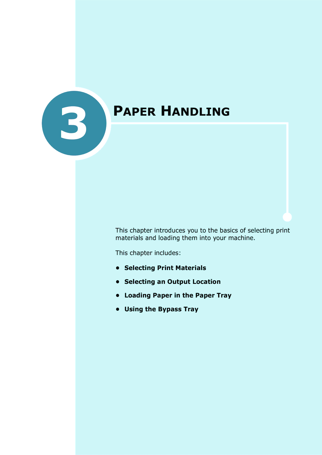 Xerox WorkCentre PE16 manual Paper Handling 