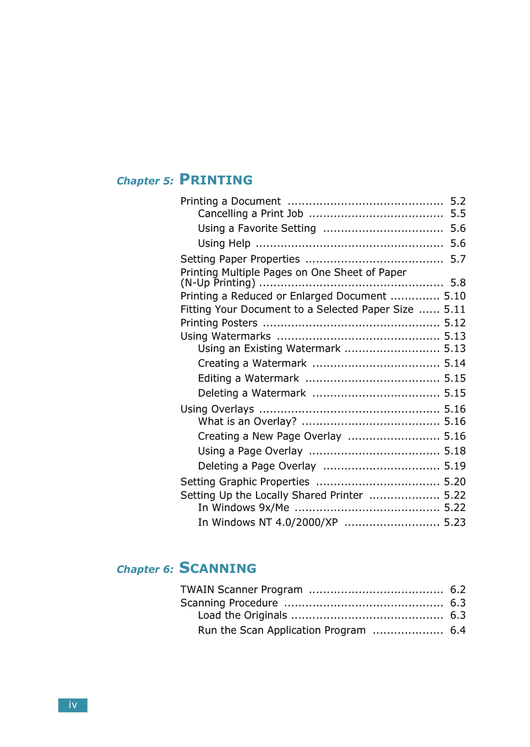 Xerox WorkCentre PE16 manual Printing Multiple Pages on One Sheet of Paper 