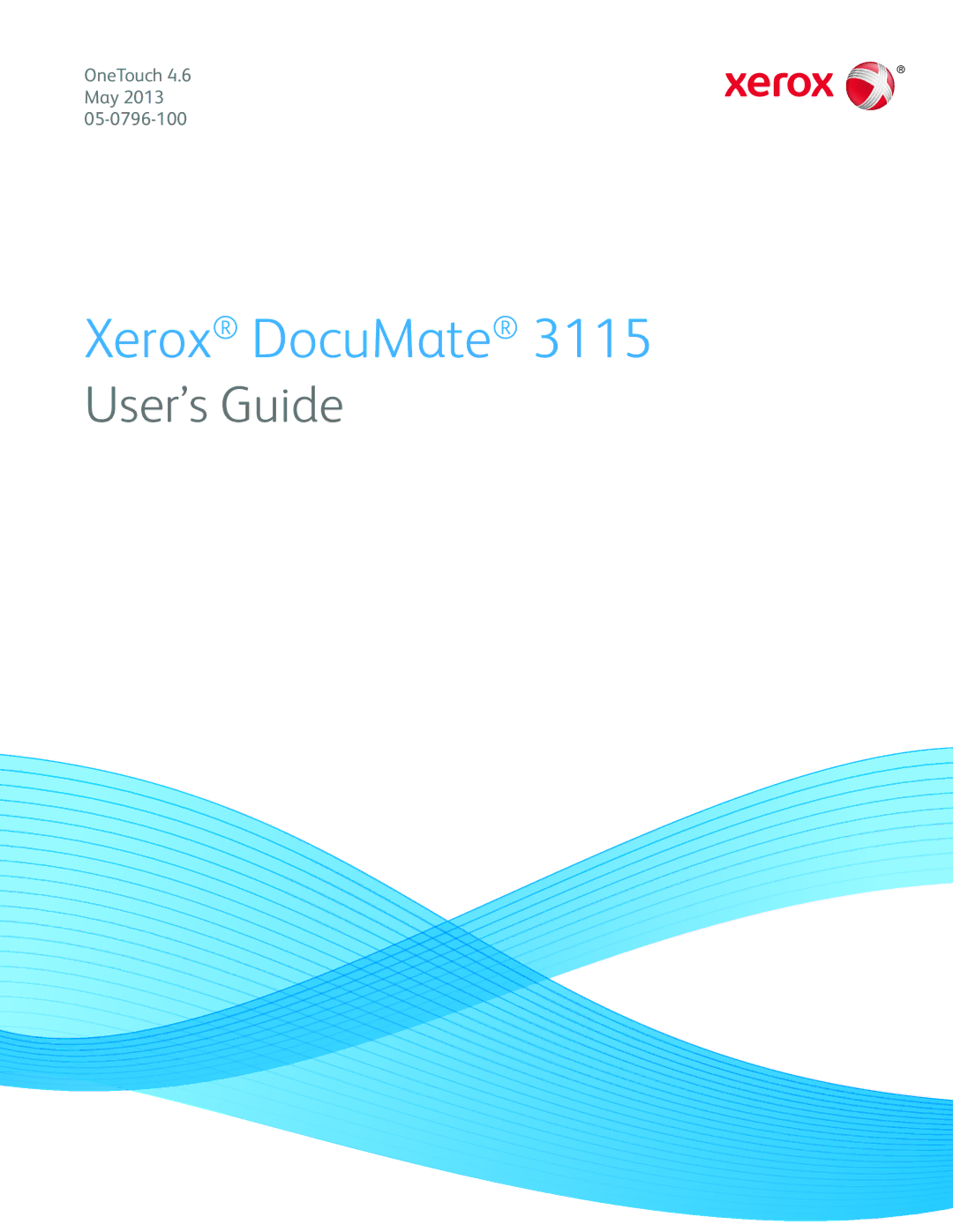 Xerox xerox documate 3115 manual Xerox DocuMate 