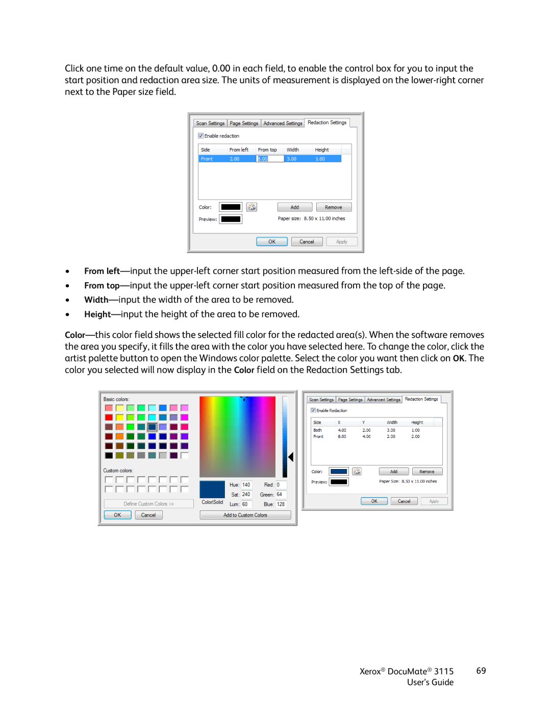 Xerox xerox documate 3115 manual 