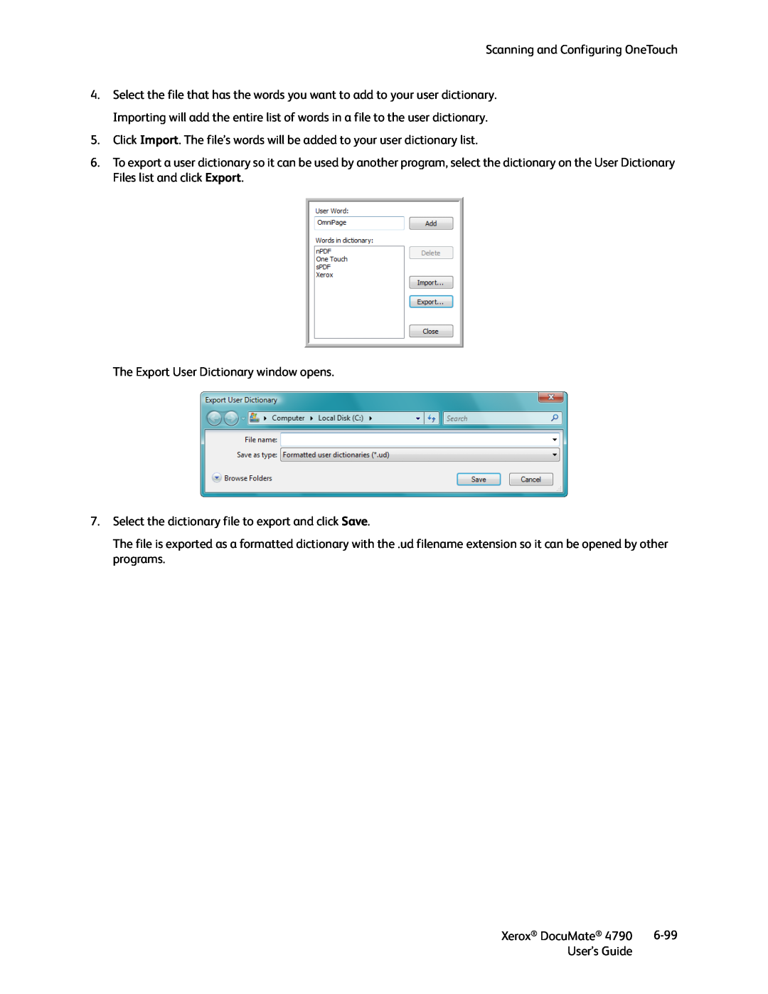 Xerox xerox documate manual 