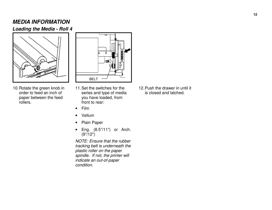 Xerox XES 8855 manual Media Information 